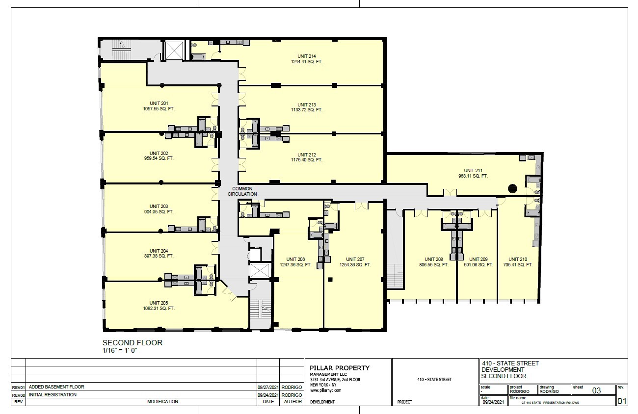 410 State St, Bridgeport, CT en alquiler Plano de la planta- Imagen 1 de 1