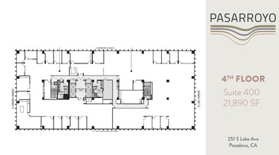 225 S Lake Ave, Pasadena, CA en alquiler Plano de la planta- Imagen 1 de 1