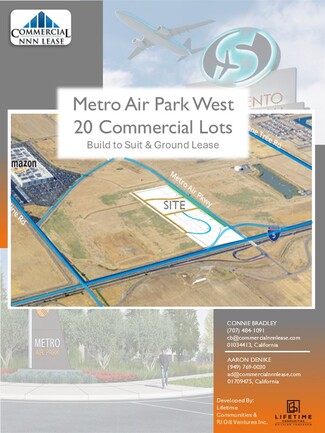 Más detalles para Metro Air Parkway at I-5 Pky, Sacramento, CA - Terrenos en alquiler