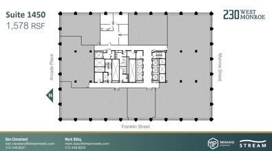 230 W Monroe St, Chicago, IL en alquiler Plano de la planta- Imagen 1 de 1