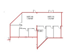 13747 Montfort Dr, Dallas, TX en alquiler Plano de la planta- Imagen 2 de 2