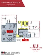 515 Plainfield Ave, Edison, NJ en alquiler Plano de la planta- Imagen 1 de 1