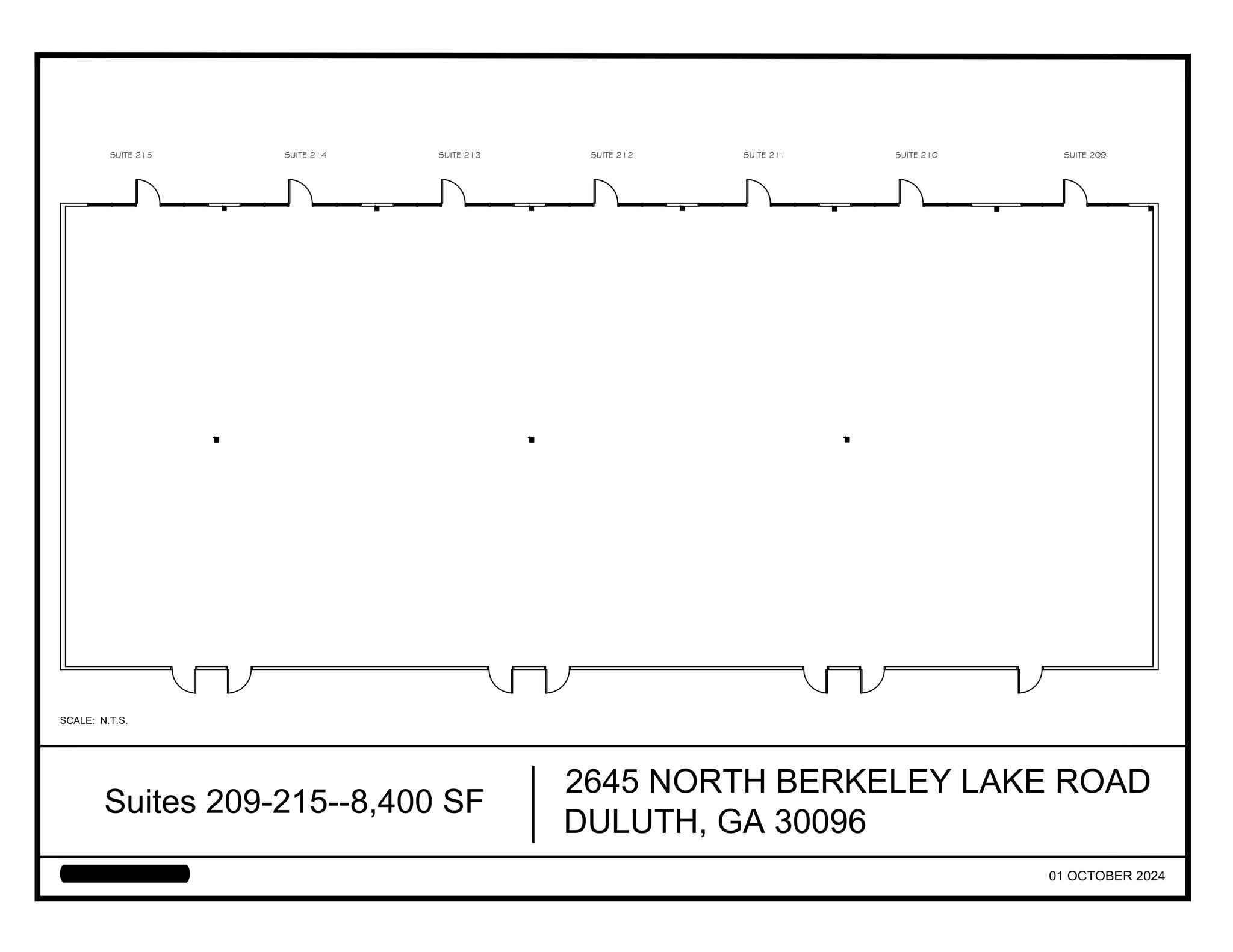 2645 N Berkeley Lake Rd, Duluth, GA en alquiler Plano del sitio- Imagen 1 de 1