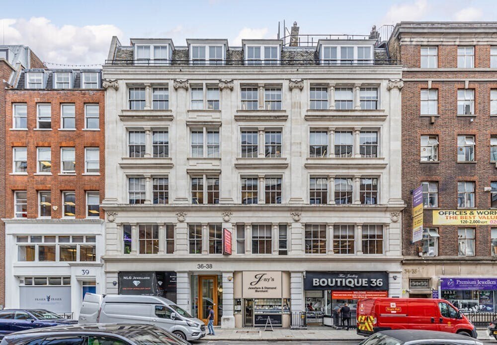 36-38 Hatton Garden, London en alquiler Foto del edificio- Imagen 1 de 2