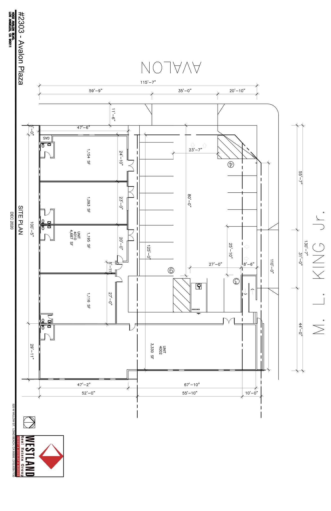 4000 Avalon Blvd, Los Angeles, CA en alquiler Plano del sitio- Imagen 1 de 1