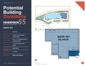 515 N Gibson Rd, Henderson, NV en alquiler Plano de la planta- Imagen 1 de 1