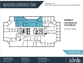 12510 Prosperity Dr, Silver Spring, MD en alquiler Plano de la planta- Imagen 1 de 2