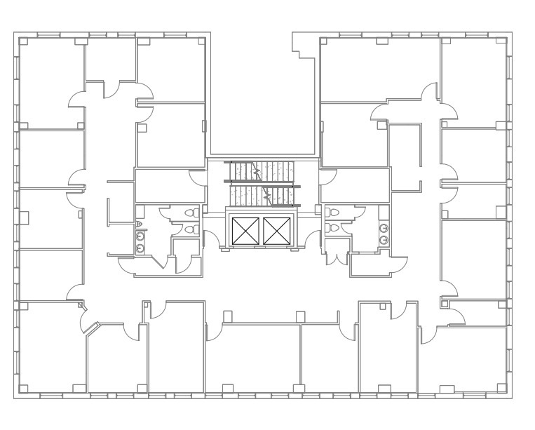 127 W Hargett St, Raleigh, NC en alquiler Plano de la planta- Imagen 1 de 1