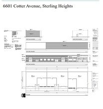 6601 Cotter Ave, Sterling Heights, MI en alquiler Plano de la planta- Imagen 1 de 1