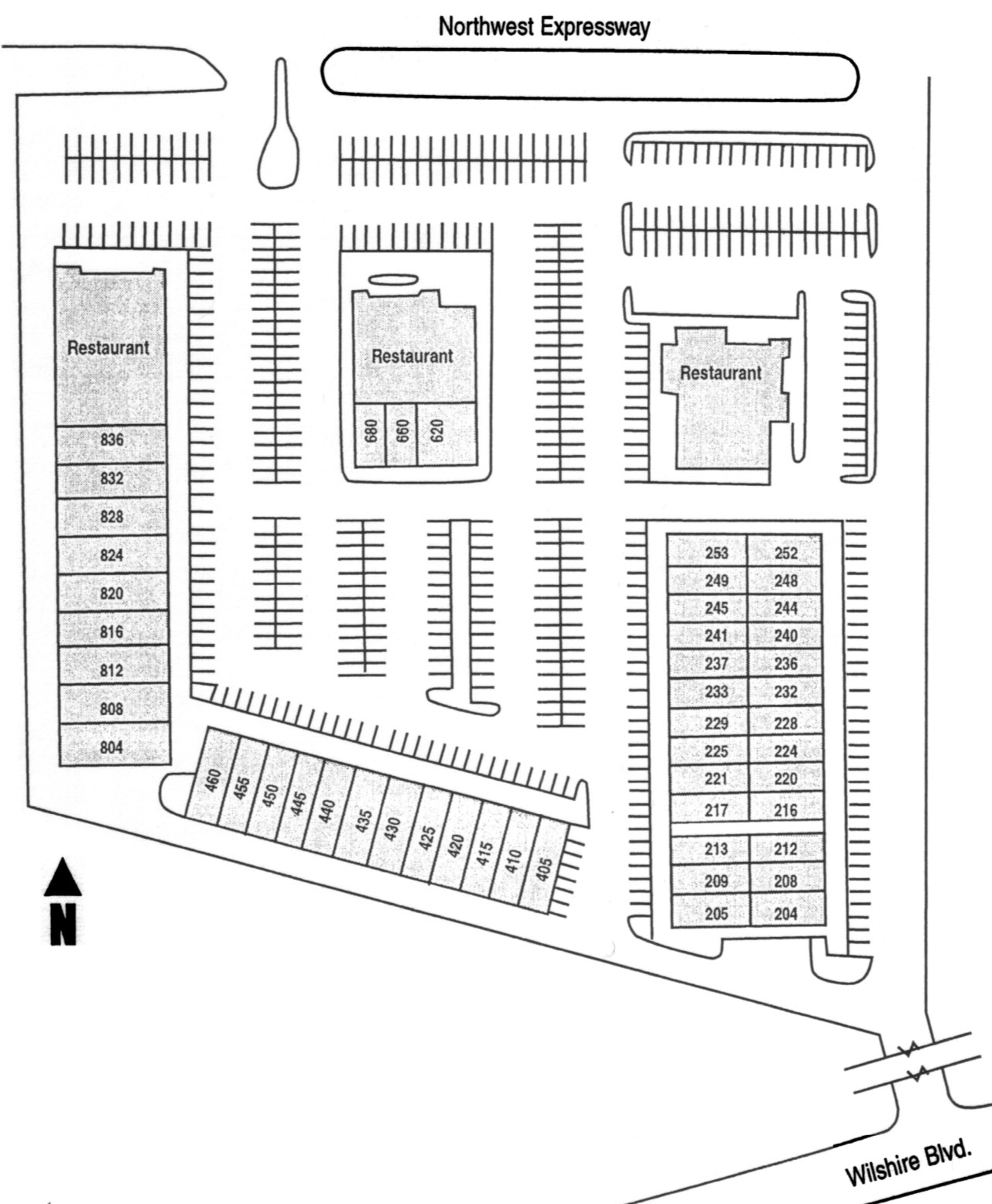 6444 NW Expressway St, Oklahoma City, OK en alquiler Plano del sitio- Imagen 1 de 1