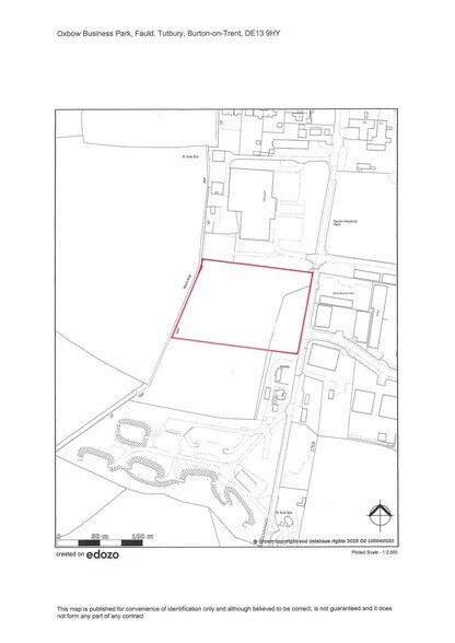 Fauld Ln, Tutbury en alquiler - Plano del sitio - Imagen 3 de 3