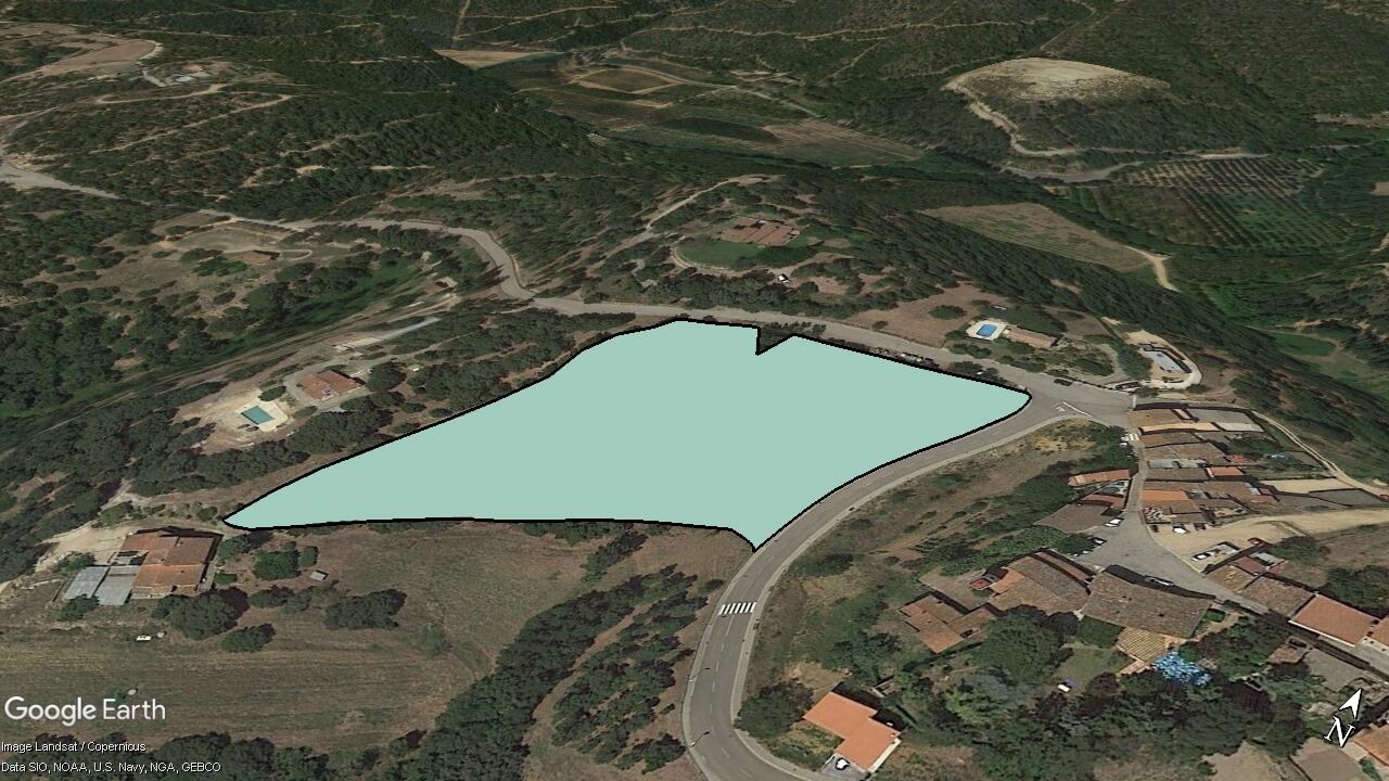 Terreno en Massanes, Gerona en venta Plano de la planta- Imagen 1 de 4