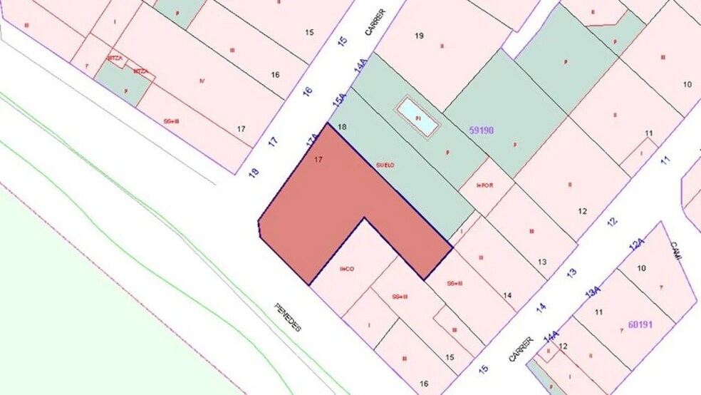 Carrer Major, 17A, Piera, Barcelona en venta - Plano del sitio - Imagen 3 de 3