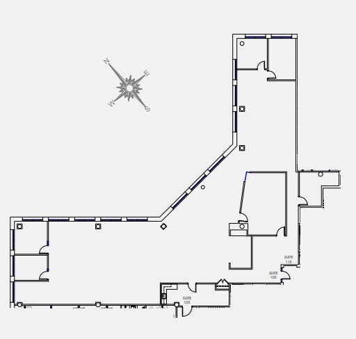 555 Boul Dr-Frederik-Philips, Montréal, QC en alquiler Plano de la planta- Imagen 1 de 1