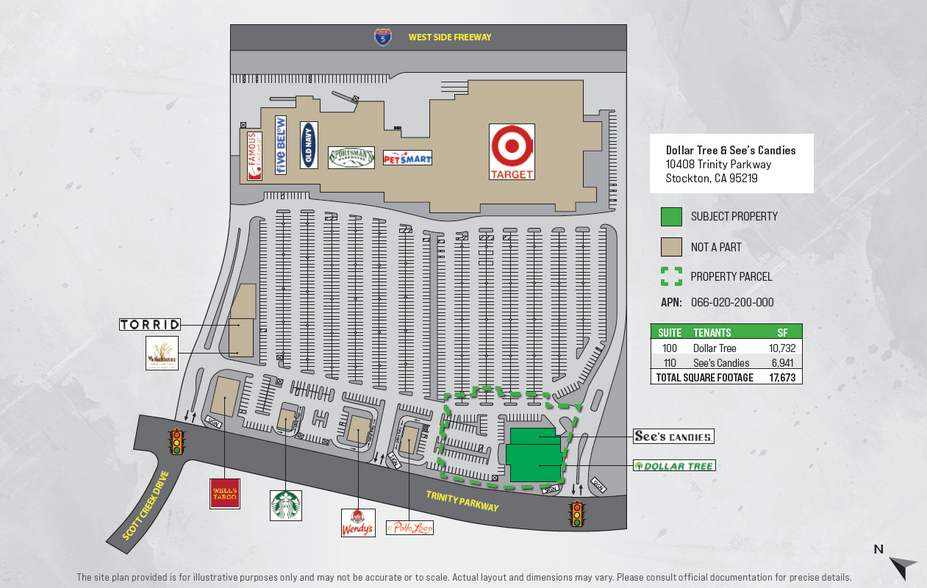 10408 Trinity Pky, Stockton, CA en venta - Plano del sitio - Imagen 2 de 6