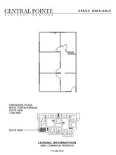 505 N Tustin Ave, Santa Ana, CA en alquiler Plano de la planta- Imagen 1 de 5