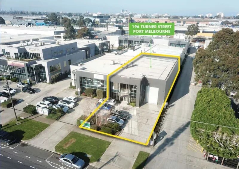 196 Turner St, Port Melbourne en venta - Vista aérea - Imagen 2 de 10