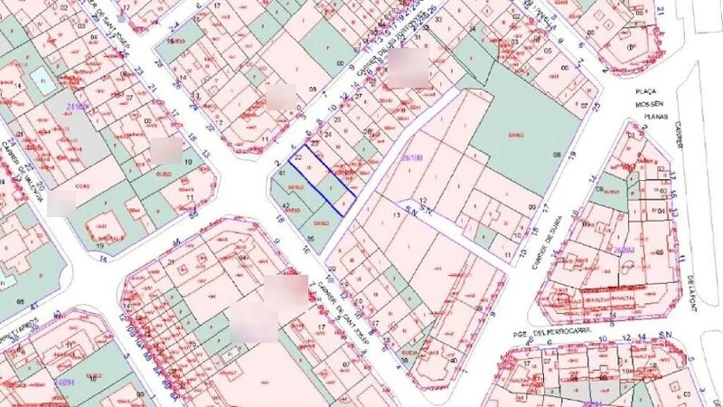 Carrer de les Tortonyes, 4, Manresa, Barcelona en venta - Plano del sitio - Imagen 3 de 3