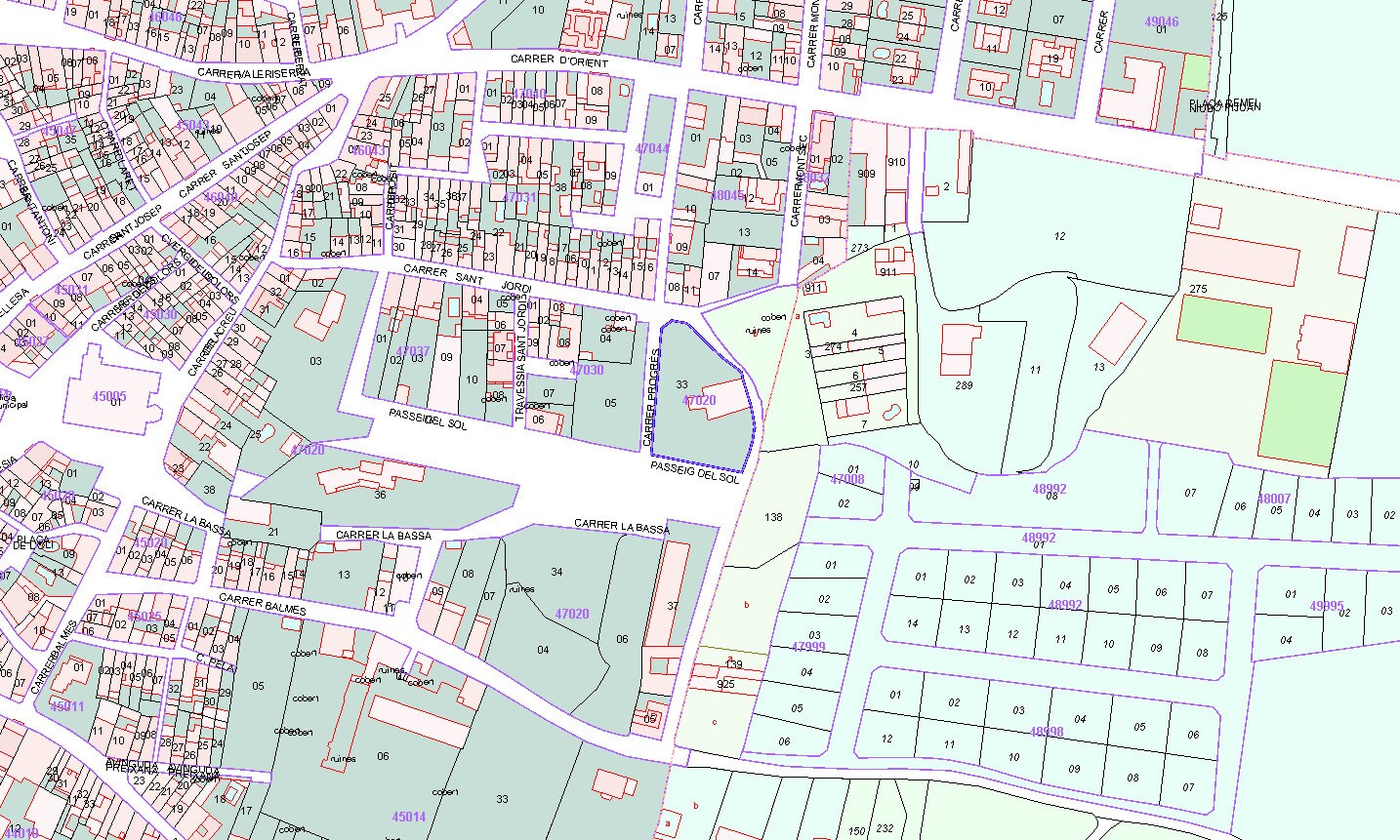 Terreno en Bellpuig en venta Plano de la planta- Imagen 1 de 18