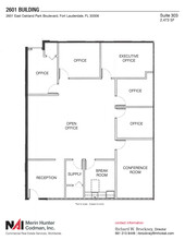 2601 E Oakland Park Blvd, Fort Lauderdale, FL en alquiler Plano de la planta- Imagen 1 de 1