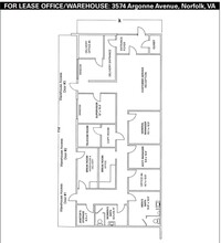 3574 Argonne Ave, Norfolk, VA en alquiler Plano de la planta- Imagen 1 de 1