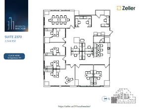 311 S Wacker Dr, Chicago, IL en alquiler Plano de la planta- Imagen 1 de 2