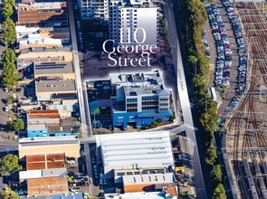 108-114 George St, Hornsby, NSW - Aérea  vista de mapa - Image1