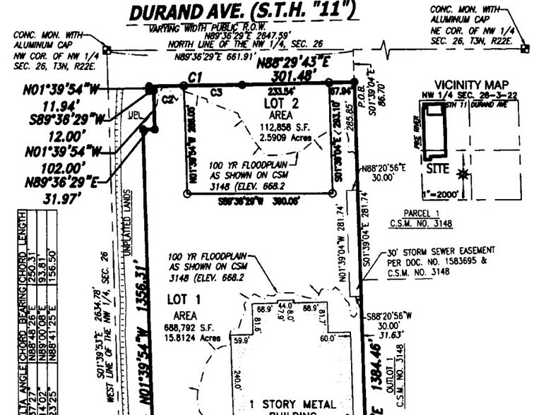 7505 Durand Ave, Mount Pleasant, WI en venta - Foto del edificio - Imagen 2 de 4