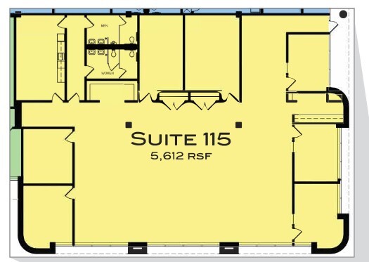 185 Hansen Ct, Wood Dale, IL en alquiler Plano de la planta- Imagen 1 de 2