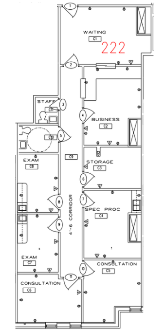 2600 Glasgow Ave, Newark, DE en alquiler Plano de la planta- Imagen 1 de 1