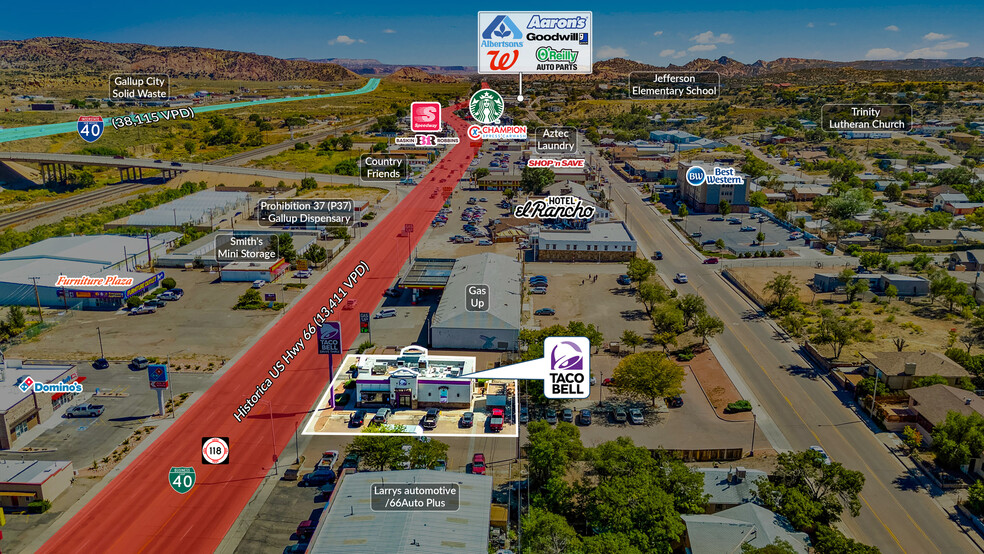 914 E Highway 66, Gallup, NM en venta - Foto del edificio - Imagen 3 de 5