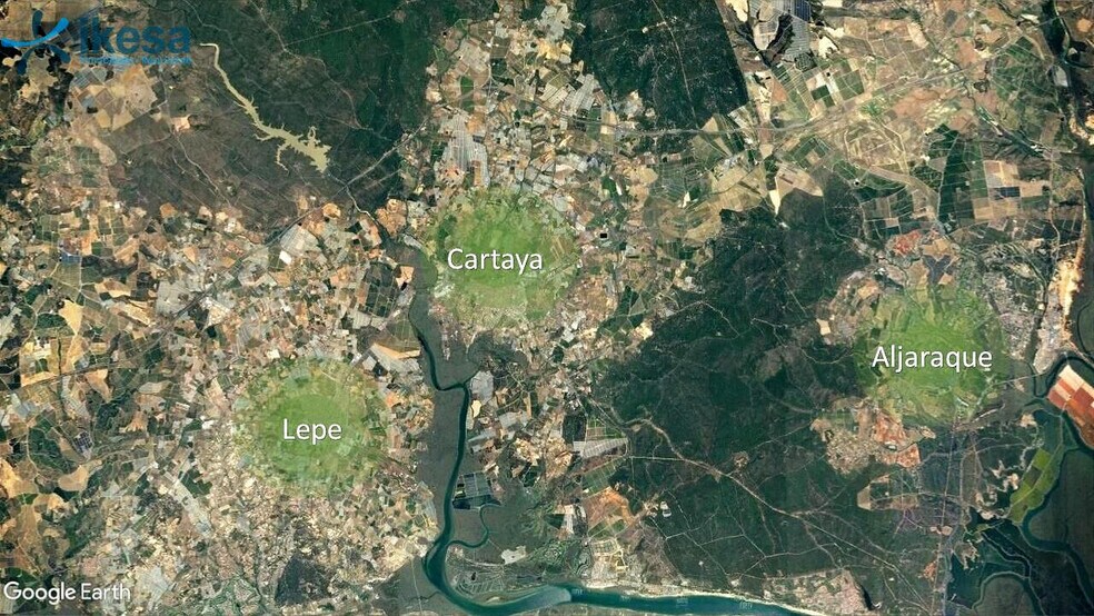 Terreno en Cartaya, Huelva en venta - Vista aérea - Imagen 2 de 5