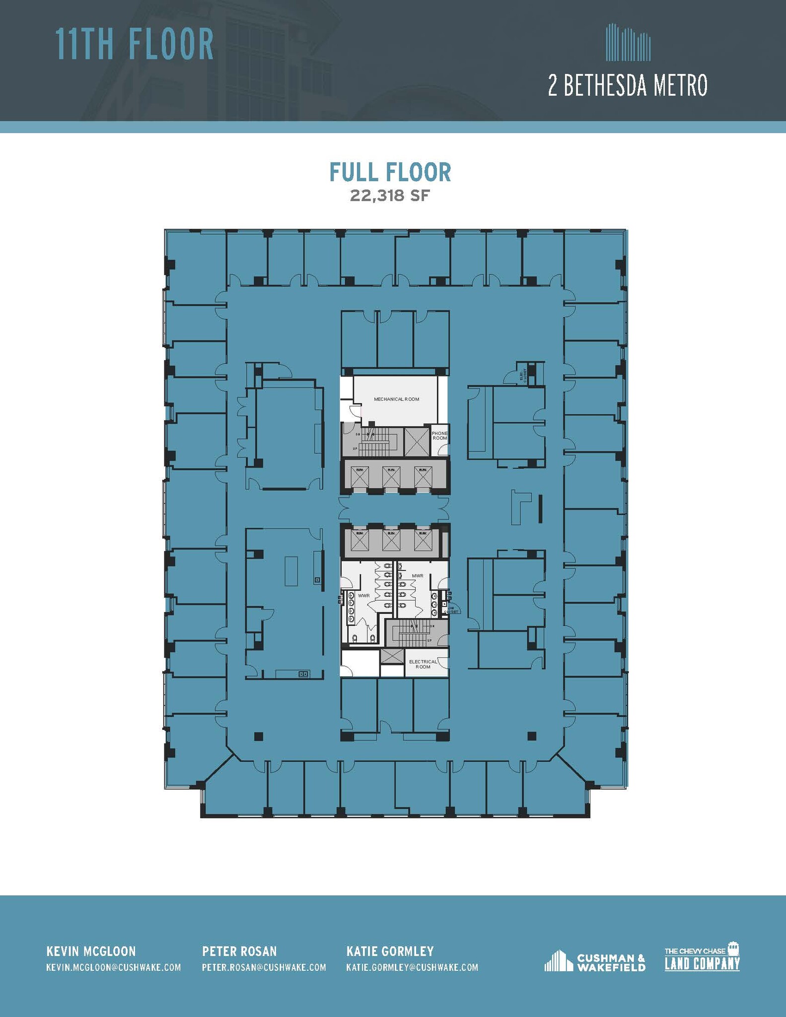 2 Bethesda Metro Ctr, Bethesda, MD en alquiler Plano de la planta- Imagen 1 de 1