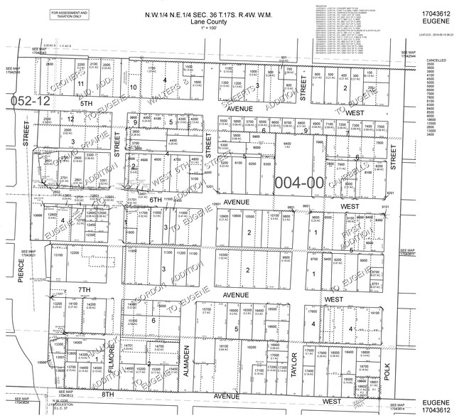 W 6th Ave, Eugene, OR en alquiler - Plano de solar - Imagen 1 de 1