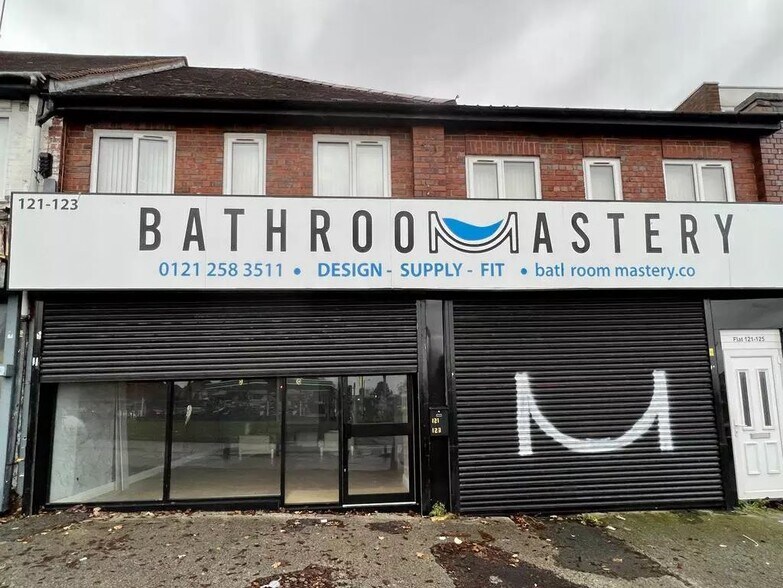 121-123 Barnes Hl, Birmingham en alquiler - Foto del edificio - Imagen 1 de 2