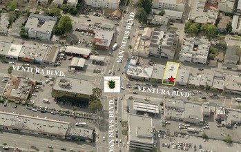 14514-14516 Ventura Blvd, Sherman Oaks, CA - VISTA AÉREA  vista de mapa