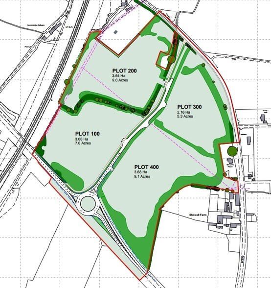 West Cepen Way, Chippenham en venta - Plano del sitio - Imagen 2 de 2