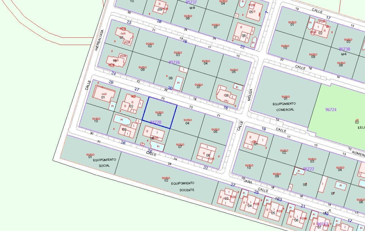 Terreno en Cantillana, Sevilla en venta Plano de la planta- Imagen 1 de 7