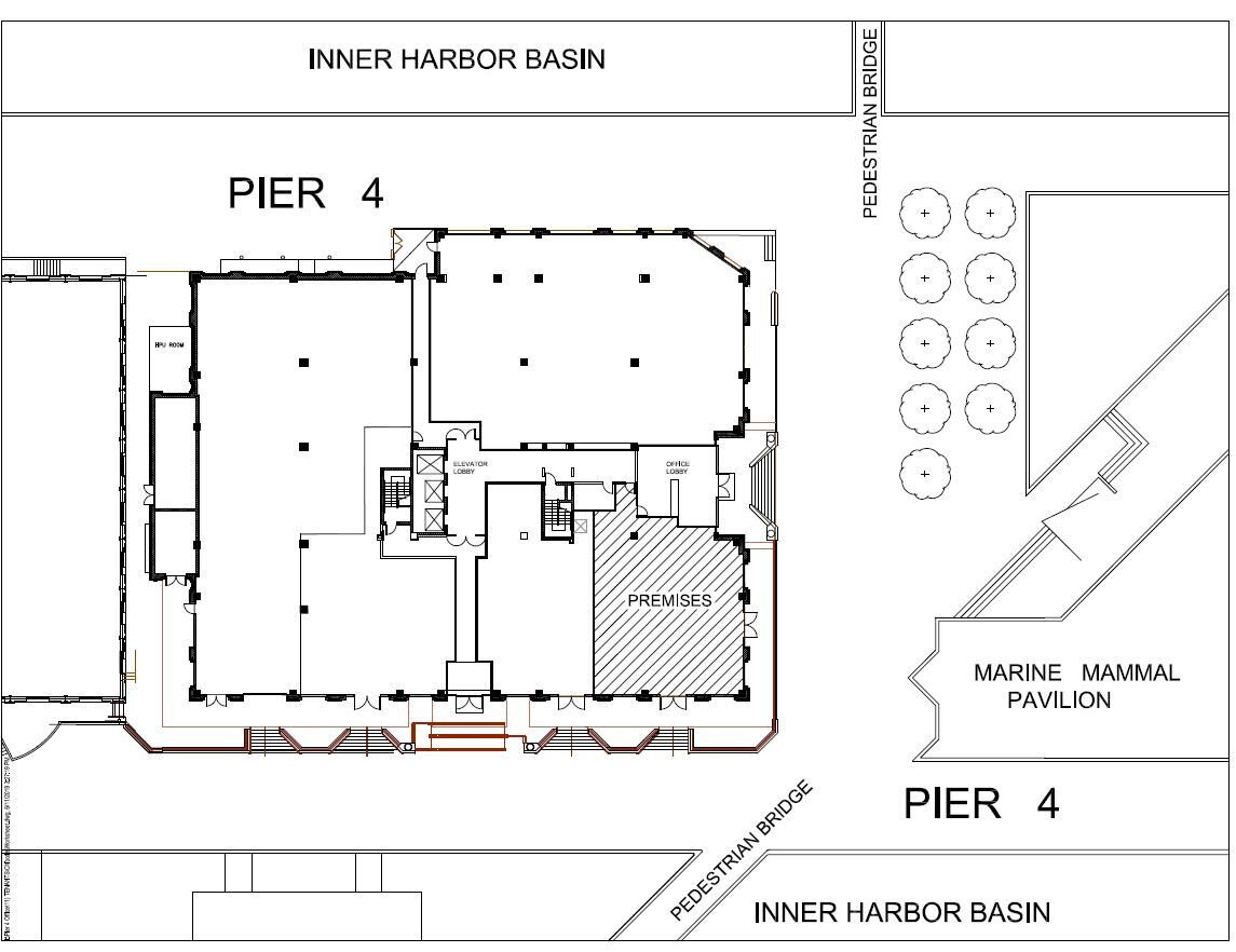 621 E Pratt St, Baltimore, MD en alquiler Plano de la planta- Imagen 1 de 1