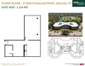 17300 N Dallas Pky, Dallas, TX en alquiler Plano de la planta- Imagen 1 de 1