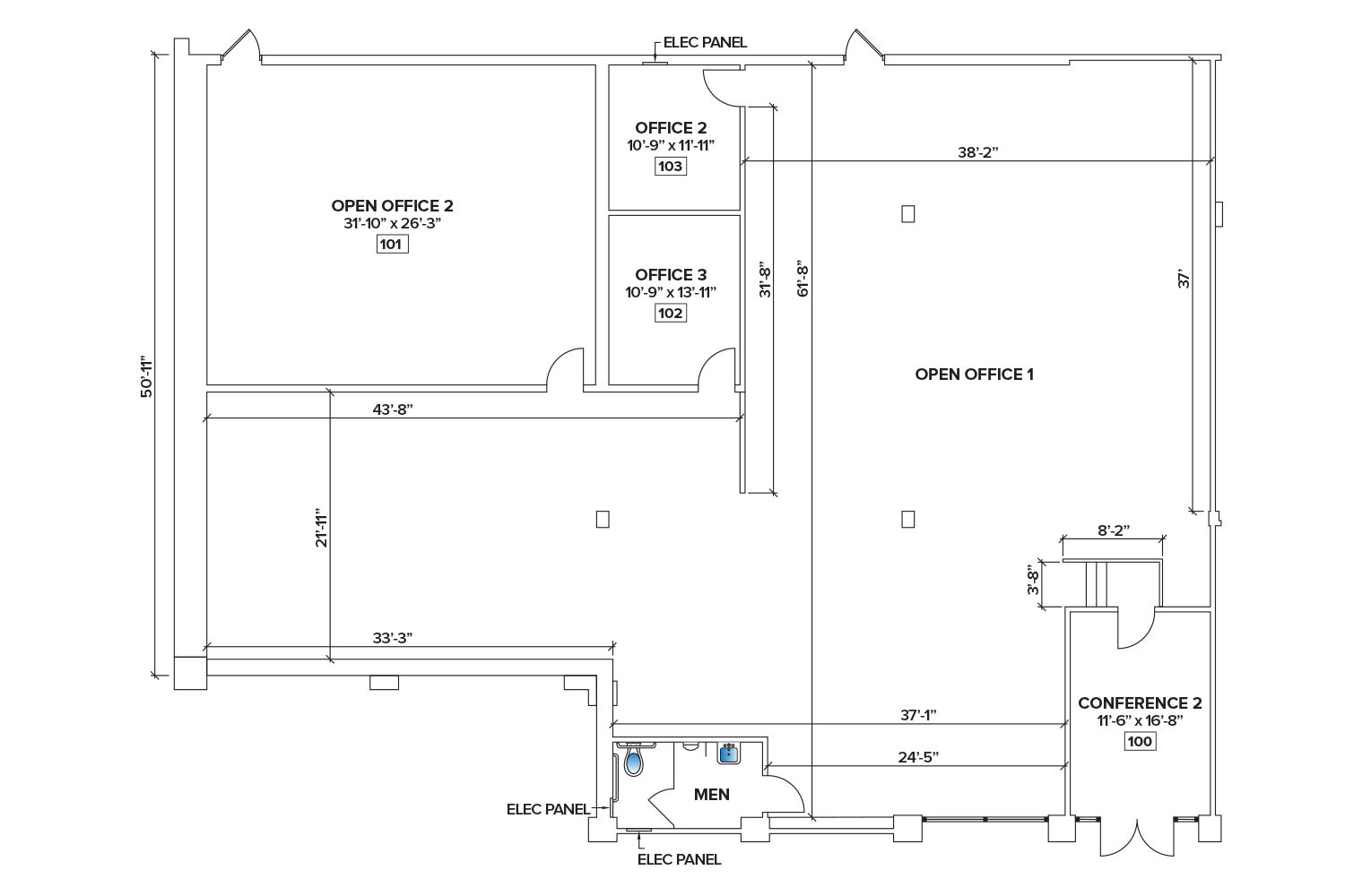 3 W Broad St, Bethlehem, PA en alquiler Plano de la planta- Imagen 1 de 2