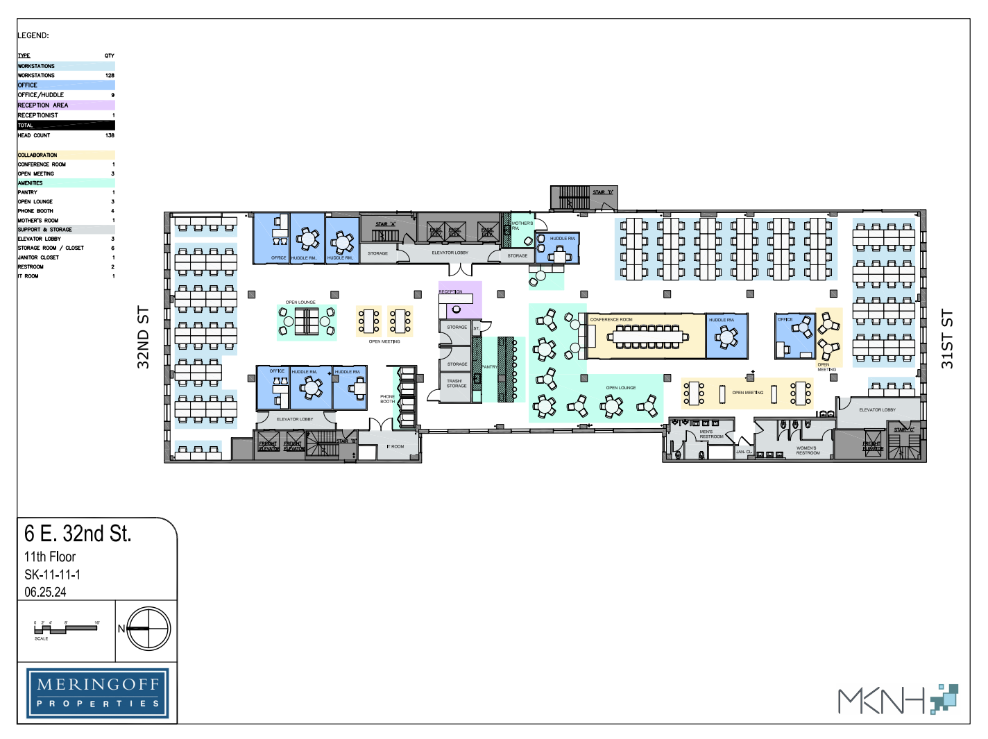 6 E 32nd St, New York, NY en alquiler Plano de la planta- Imagen 1 de 3