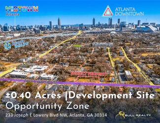 Más detalles de 233 Joseph E Lowery Blvd NW, Atlanta, GA - Terreno en venta