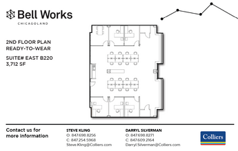 2000 Center Dr, Hoffman Estates, IL en alquiler Plano de la planta- Imagen 1 de 1