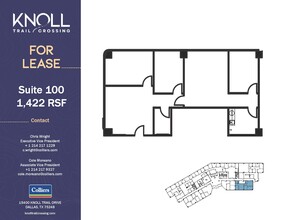 15400 Knoll Trail Dr, Dallas, TX en alquiler Plano de la planta- Imagen 1 de 1