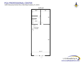 4290 Professional Center Dr, Palm Beach Gardens, FL en alquiler Plano de la planta- Imagen 2 de 10