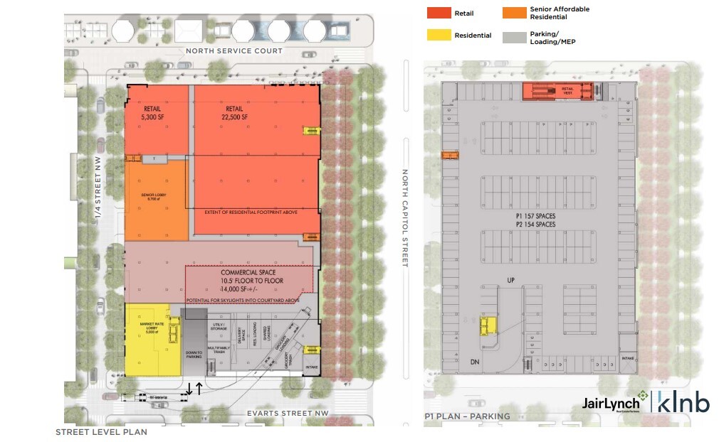 2501 First St NW, Washington, DC en alquiler Plano de la planta- Imagen 1 de 1