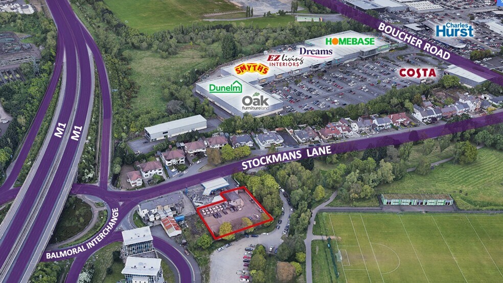 134 Stockmans Ln, Belfast en alquiler - Vista aérea - Imagen 2 de 6