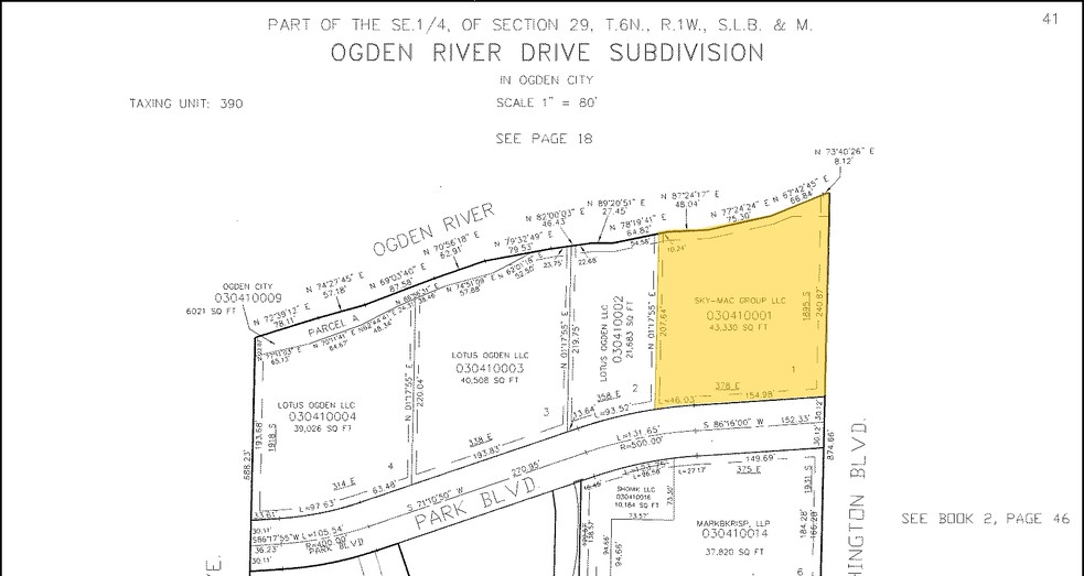 1895 Washington Blvd, Ogden, UT en alquiler - Plano de solar - Imagen 2 de 11