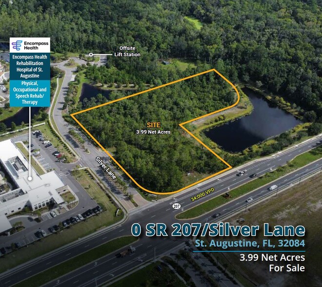 0 SR 207/Silver Lane, Saint Augustine, FL en venta - Foto del edificio - Imagen 1 de 9